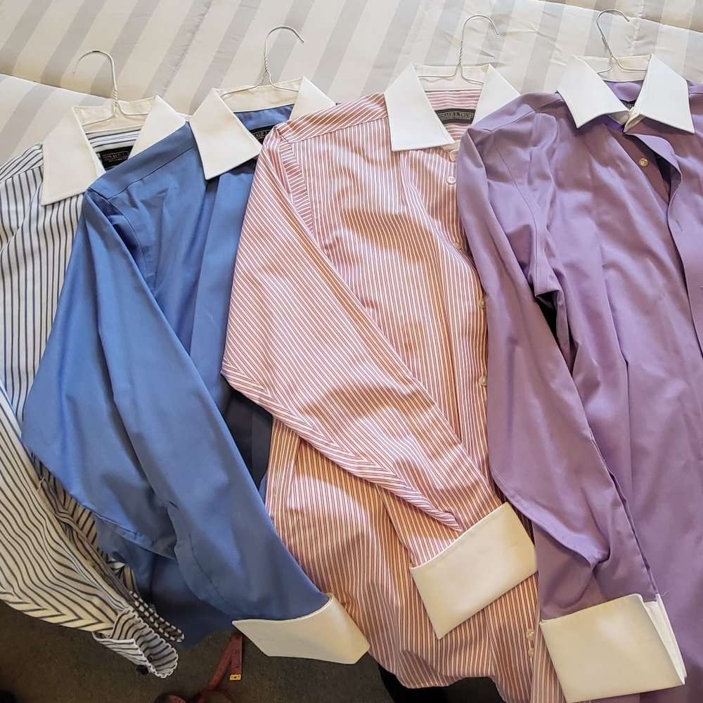 Donald Trump - Men's French Cuff Dress Shirts  - Lot of 4